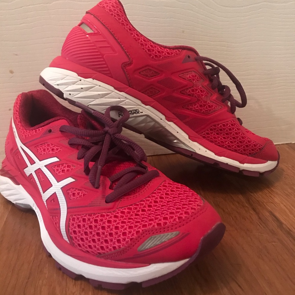 Athletic shoes.